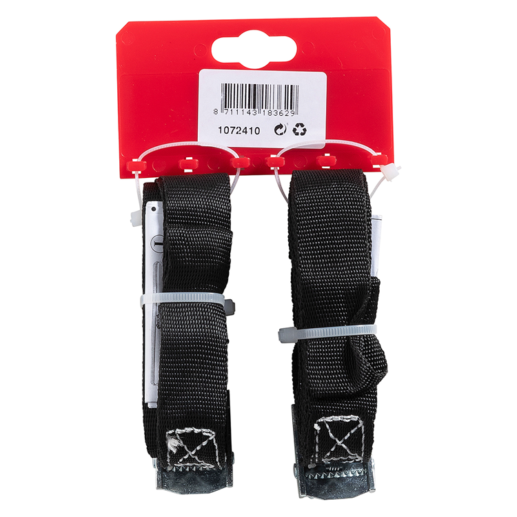 Mack 1072410 - 2 correas de transporte con asa de transporte 25 mm - 2,8 mm | 5 piezas