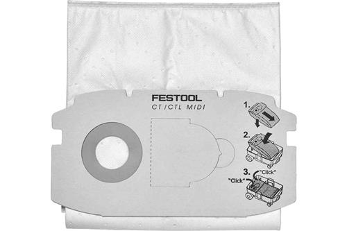 Sacchetto filtro Festool sc fis-ct midi 5