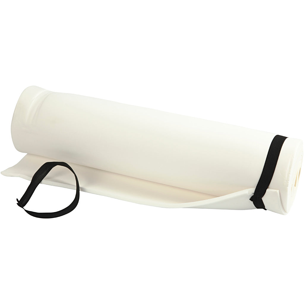 Materassino per dormire Creativ company, l: 180 cm, l: 50 cm, spessore 6 mm, bianco, 1 pezzo