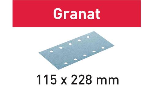 Carta vetrata Festool 115x228 p60 gr 50 (u)