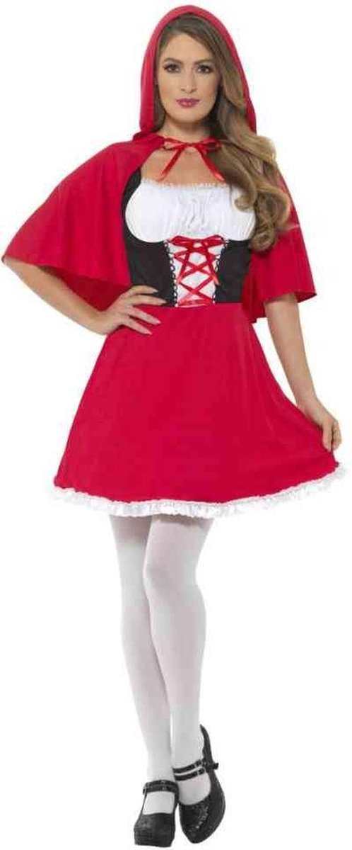 Smiffys - costume da cappuccetto rosso - xl - rosso