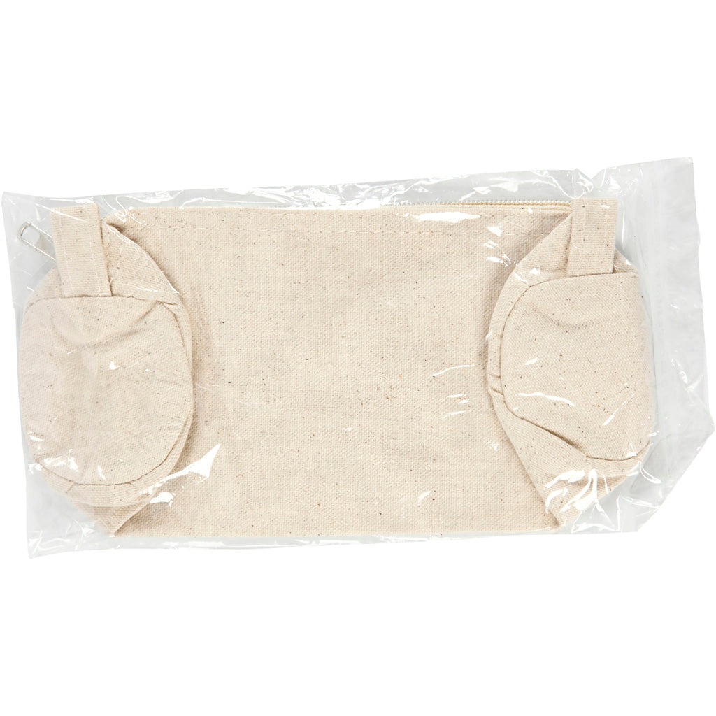 Estuche para lápices Creativ company, l: 20 cm, p 6 cm, 300 gr, natural claro, 1 unidad