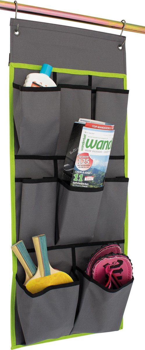Organizer per tenda Eurotrail derby piccolo - nero lime