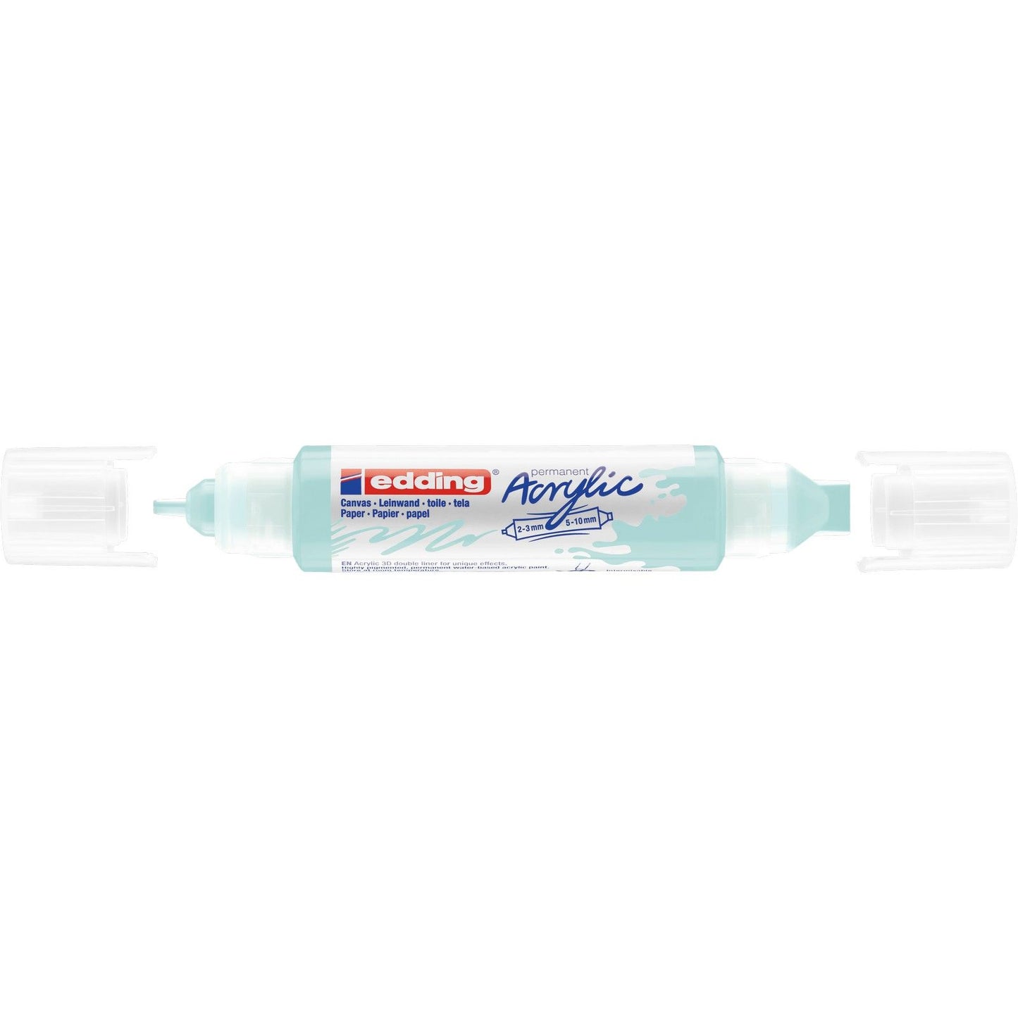 Edding 5000 • doubleliner acrilico 3d blu pastello
