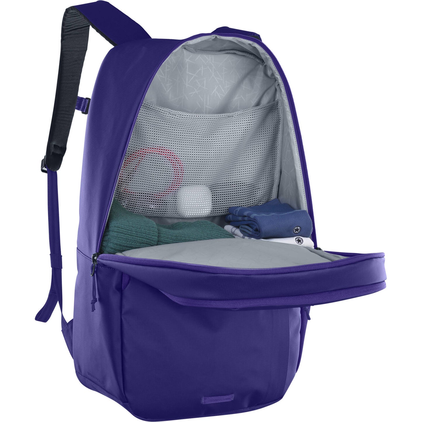 Evoc - pack urbano viola - nero 25l