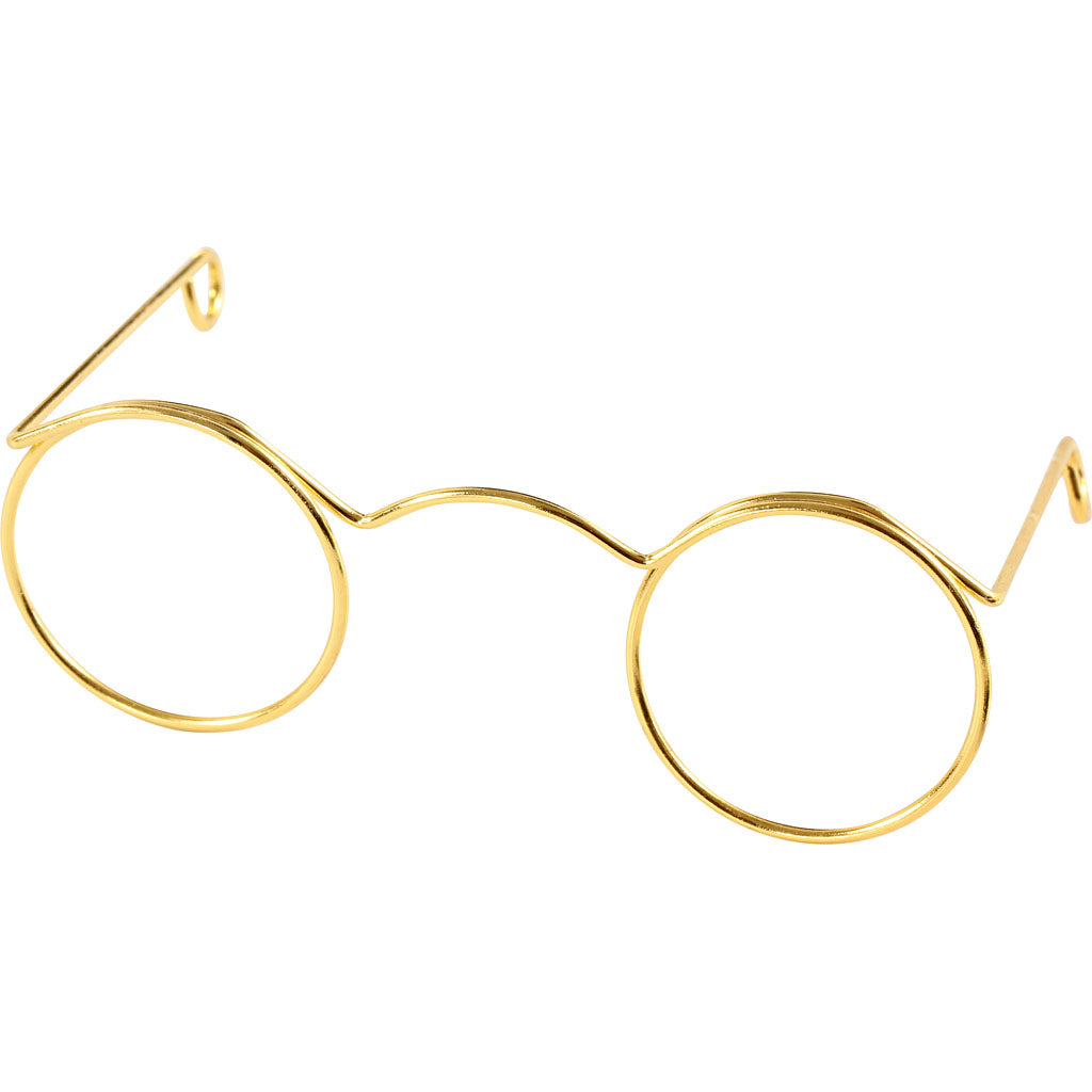 Bicchieri aziendali Creativ, l: 60 mm, misura del buco 21 mm, oro, 10 pezzi 1 scatola