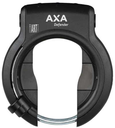 Axa Defender Frameslot, 12 nivel de seguridad, Art 2 estrellas, montaje flexible, negro mate