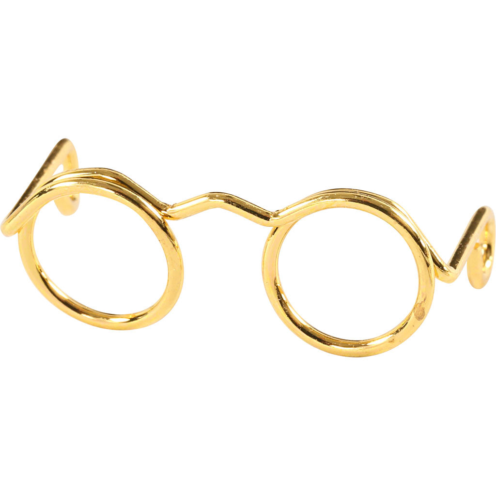 Bicchieri aziendali Creativ, l: 25 mm, oro, 10 pezzi 1 scatola