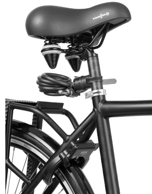 Axa Newton Cable Lock - 180 cm - Negro - ART15