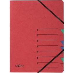 Ordinamento cartella pagina rossa a4