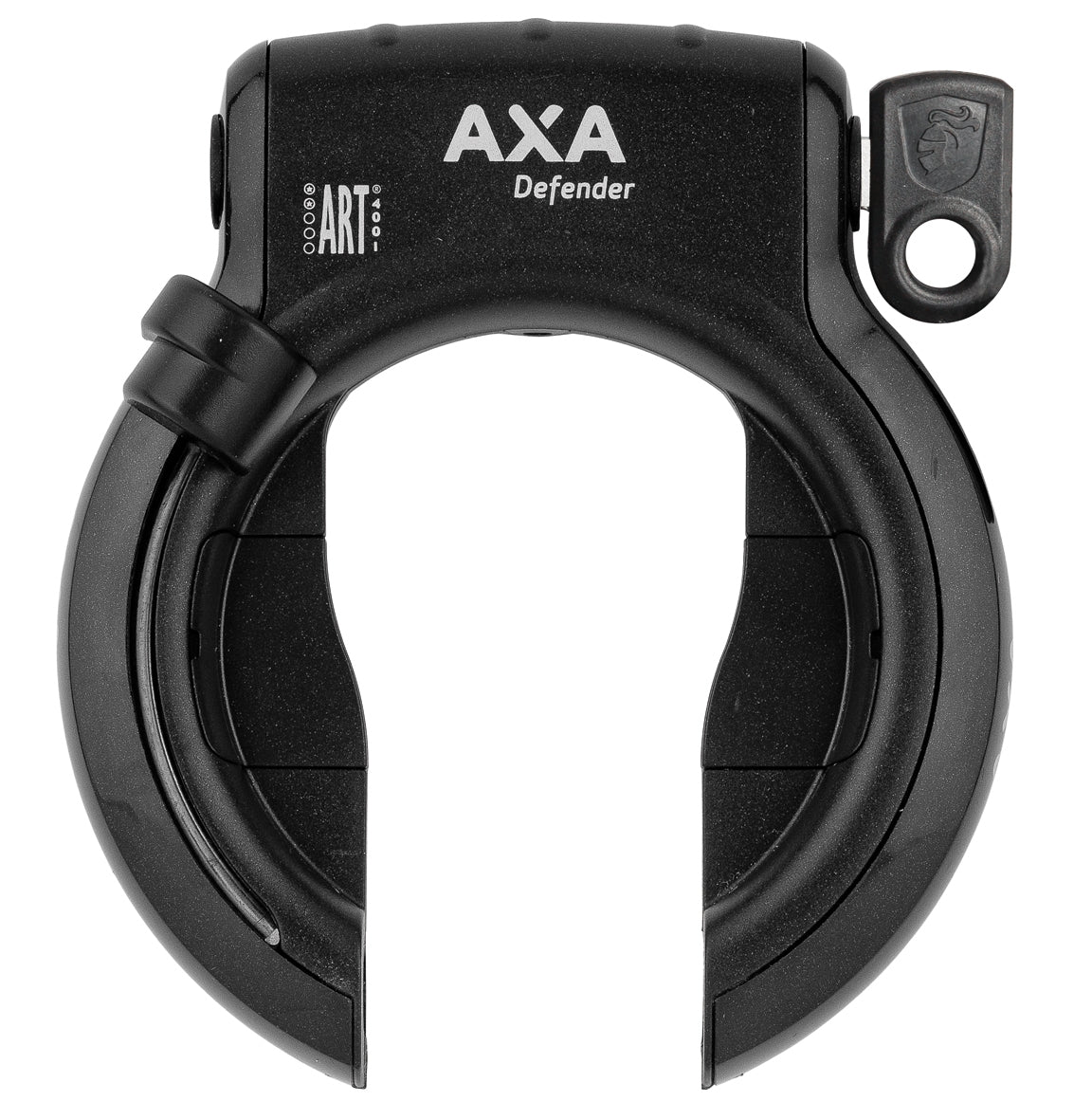 Axa Defender - Lock de anillo de bicicletas, 160 mm, Art2, negro