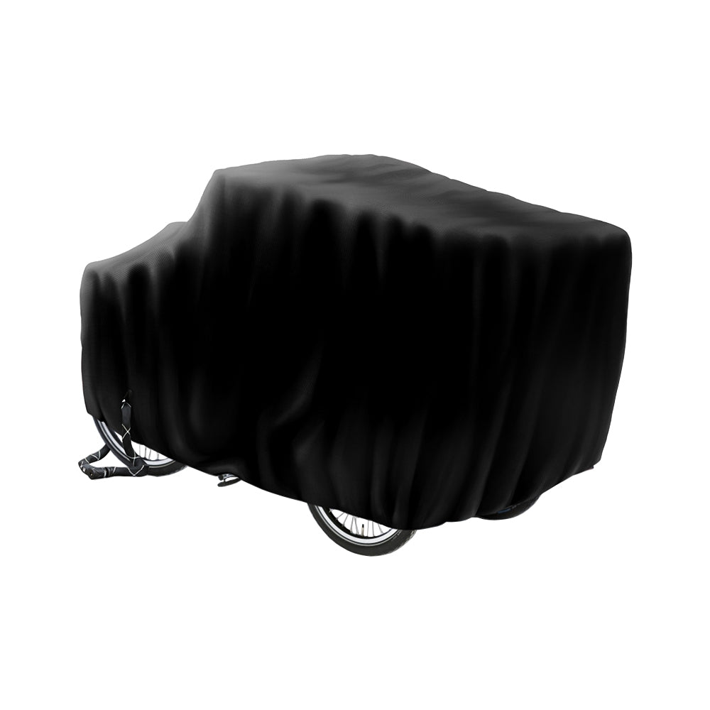 Ds copre bakfiethoes cargo 3wt per bici cargo con tenda di pioggia -ruif