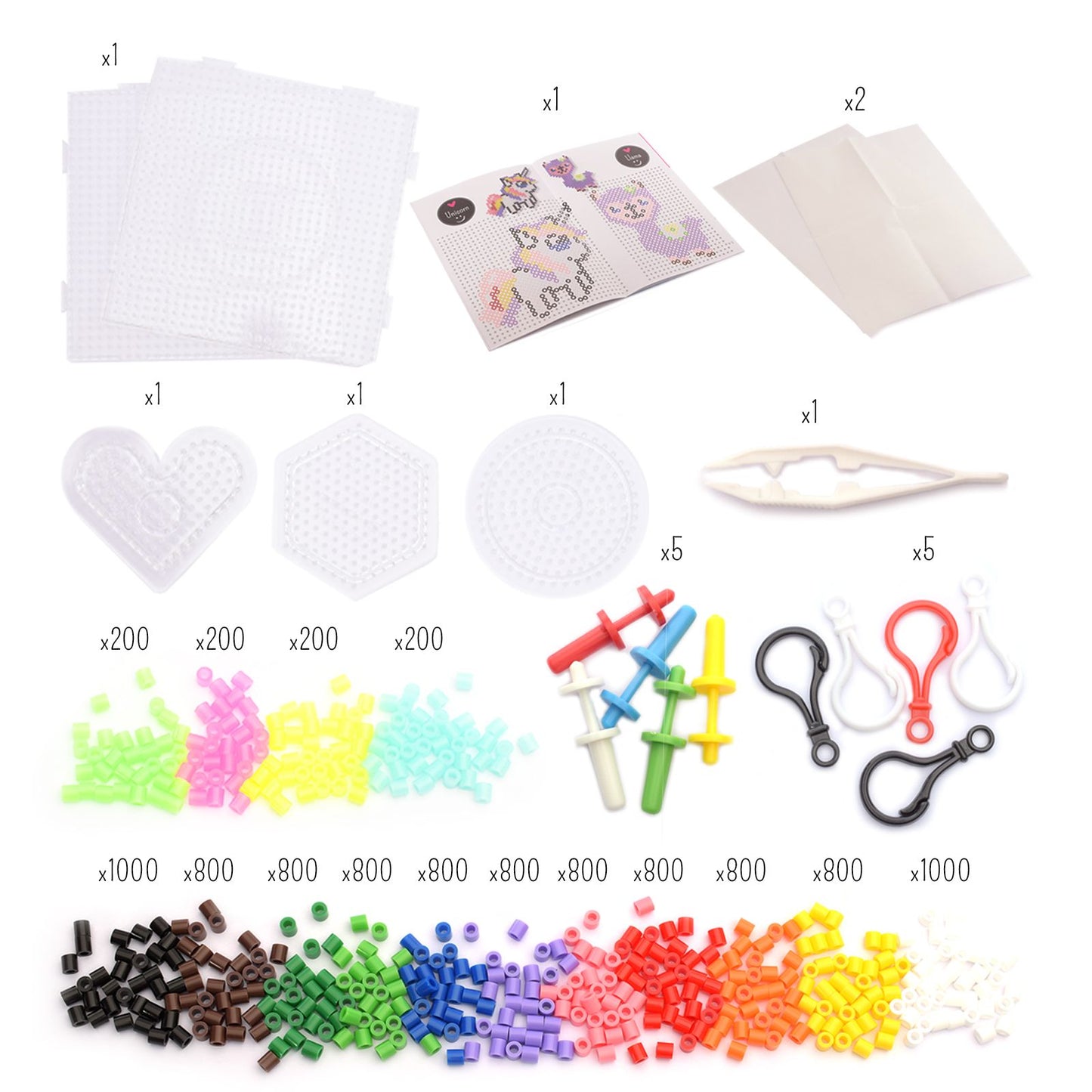 Vaessen creative • set di perline termoadesive