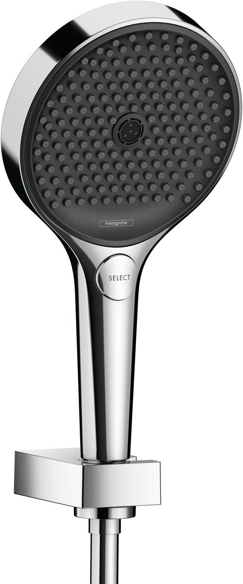 Hansgrohe rainfinity set de soporte para ducha de lluvia 130 3jet con flexo de ducha 125 cm cromado