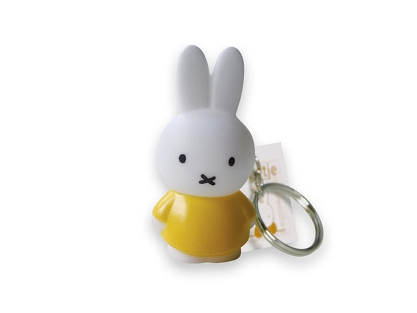 Llavero Miffy 3D amarillo 6cm