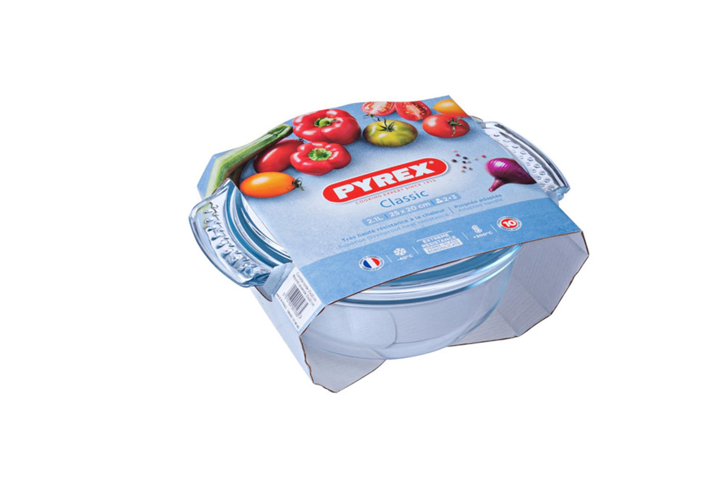 Pagina Pyrex con coperchio 1.6L e 0,5L