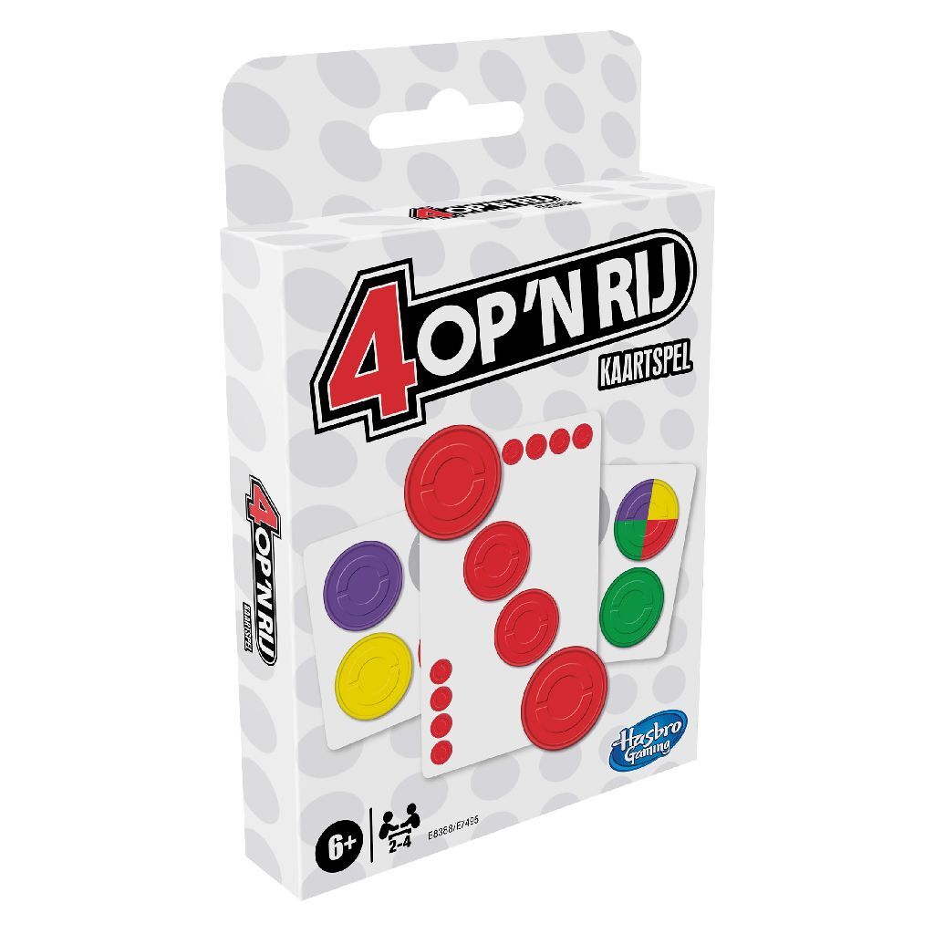 Hasbro juego de cartas 4 en raya