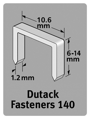 Graffe Dutack serie 140 8mm 1000pz (nml)