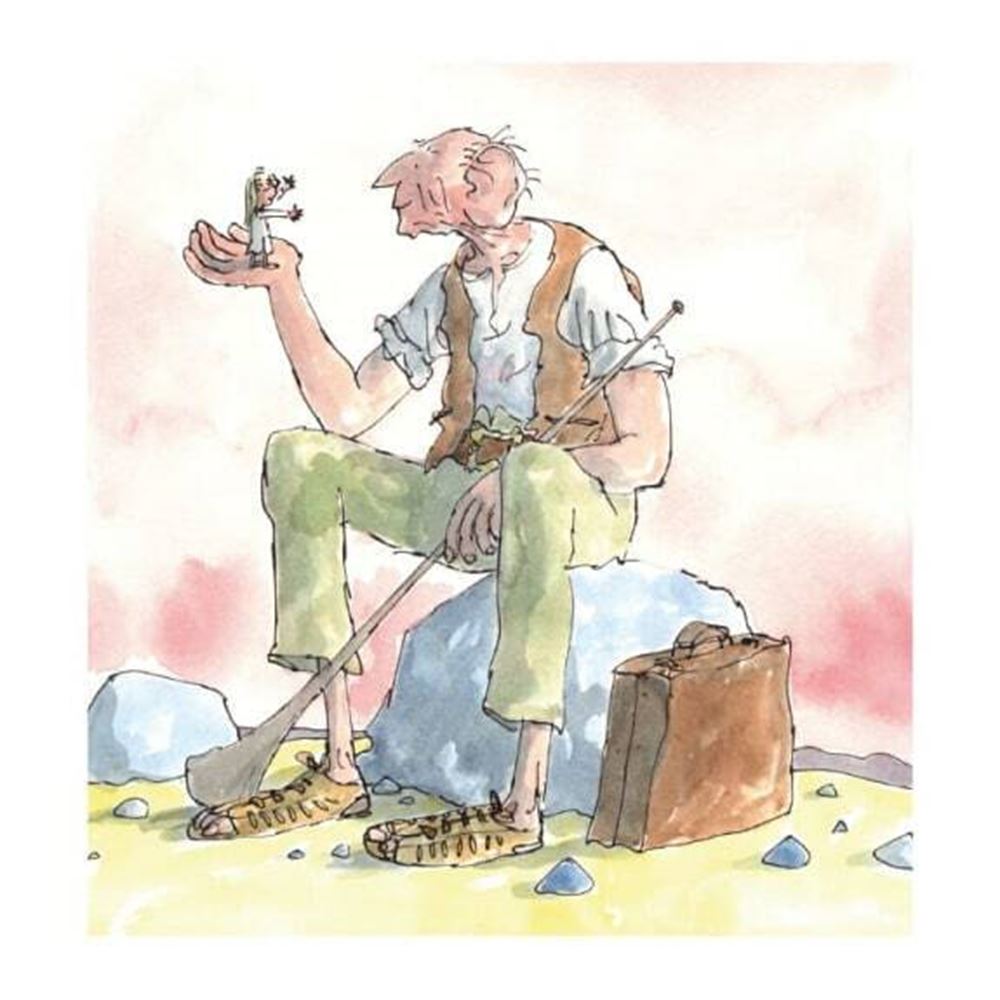 Biglietto + busta roald dahl gvr. 16x16cm