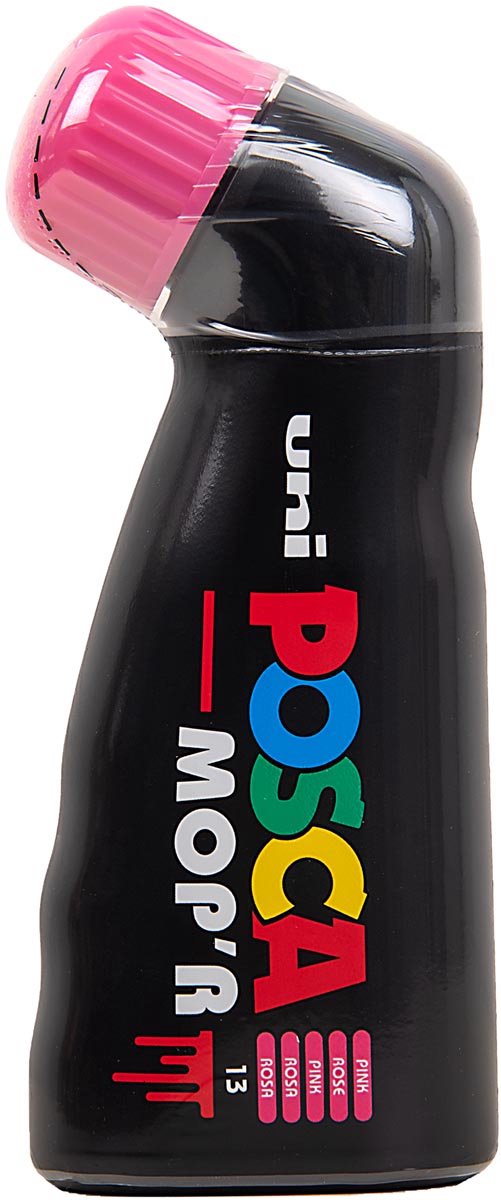 Posca mop'r verfmarker xxl 3-19mm roze - super dikke verfstift - acryl marker - stiften - marker - mop