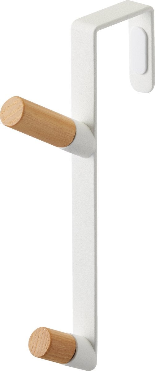 Gancho de puerta Yamazaki | perchero de puerta - torre - blanco