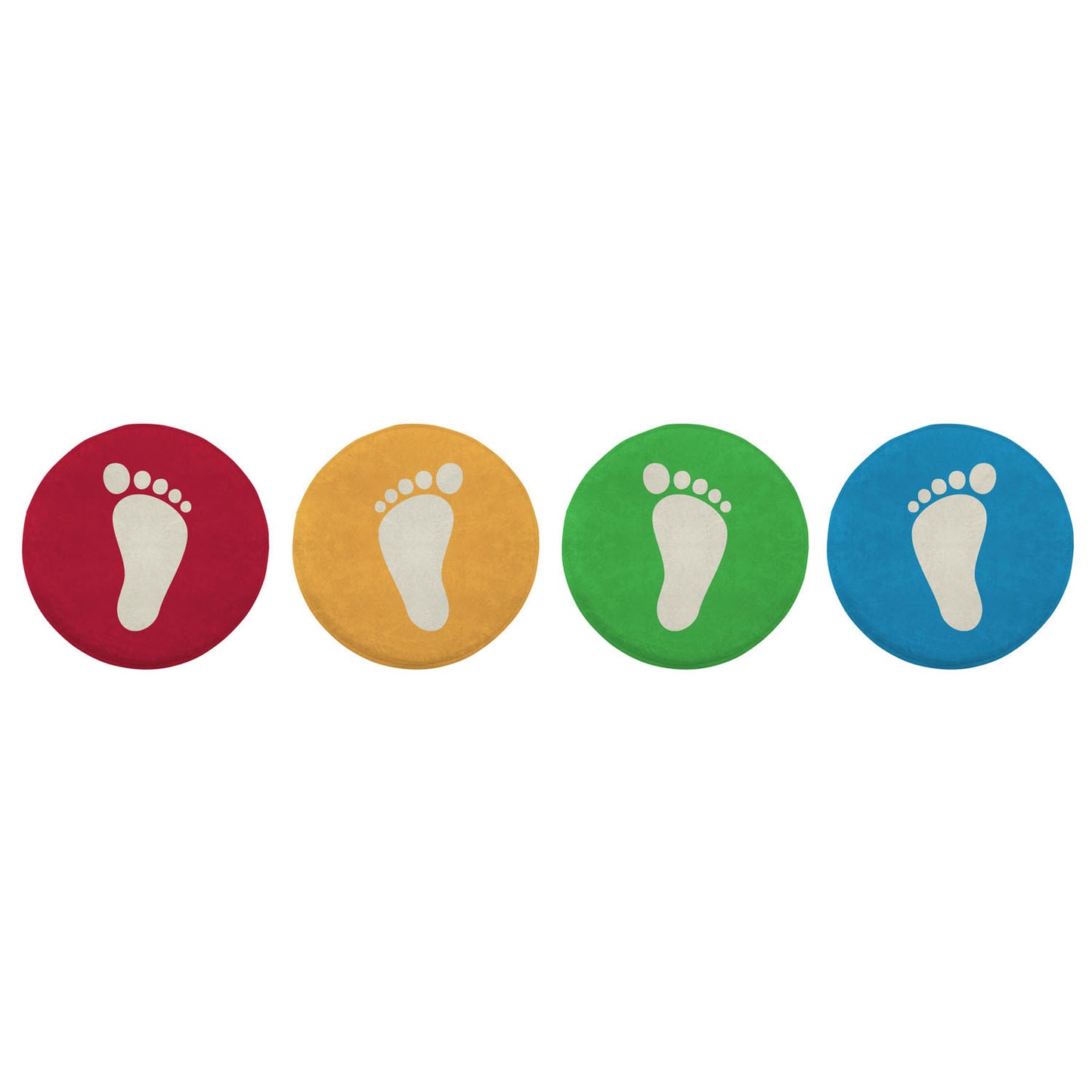 I cerchi di Achoka Feet giocano a tappeto, 4st.