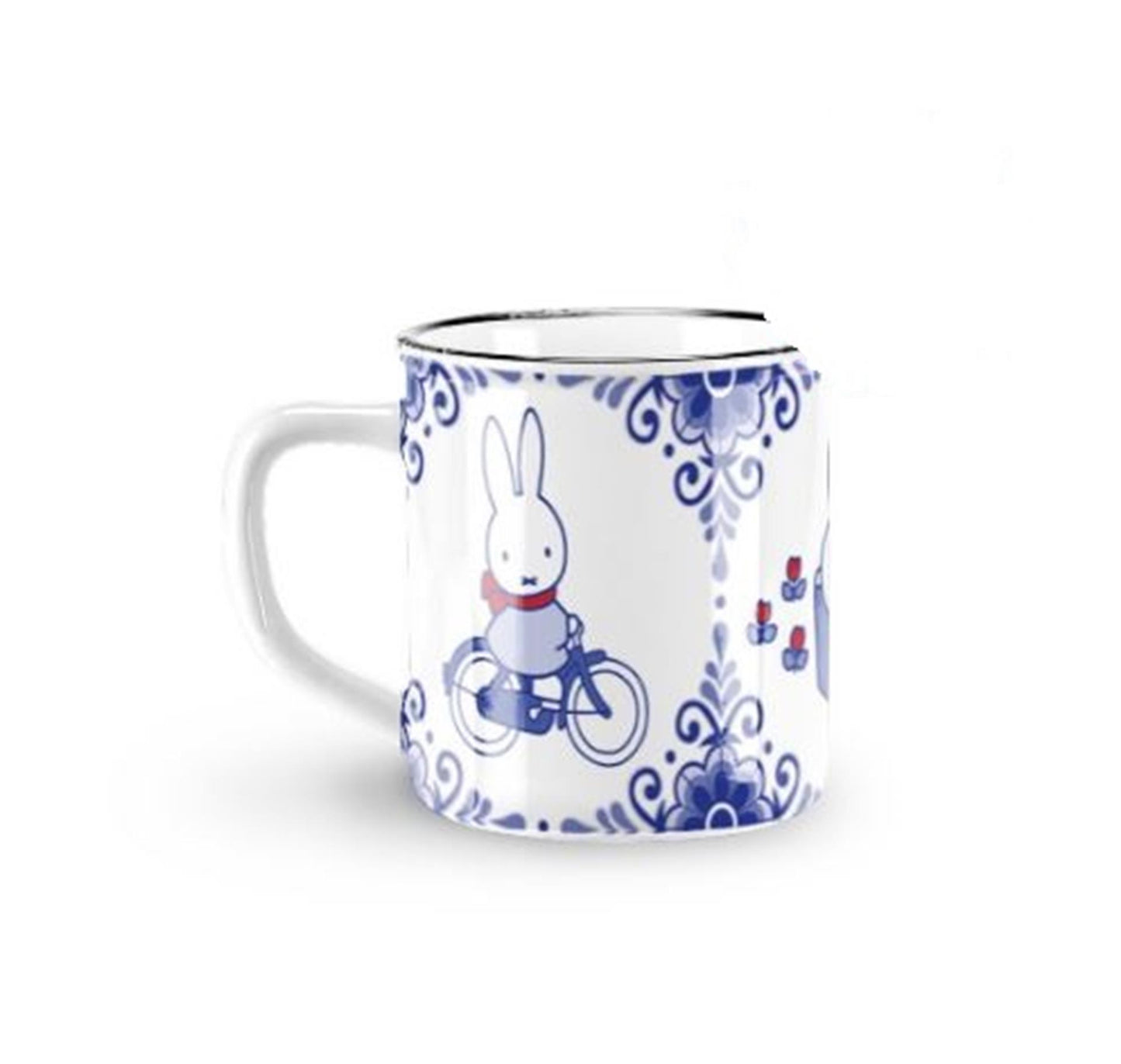 Taza Miffy souvenir azul ø8x7,5cm