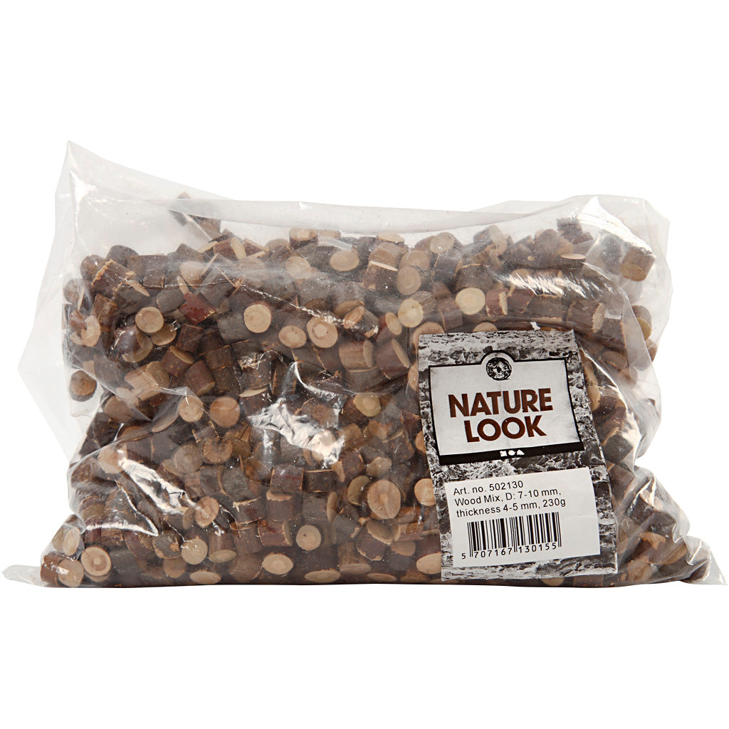Http: www.cchobby.nl houtmix-d-7-10-mm-dikte-4-5-mm-230-gr-1-doos