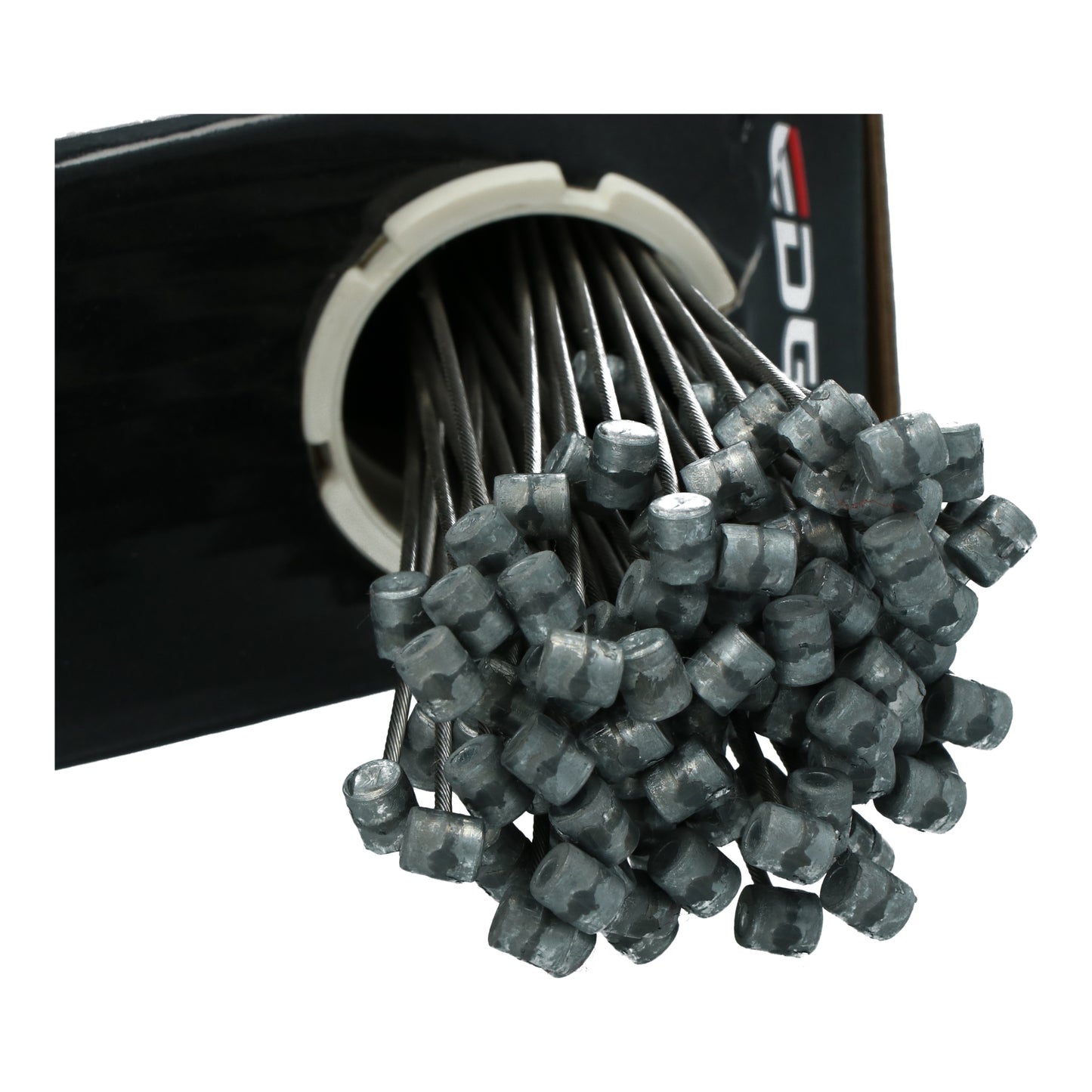 Edge rem binnenkabel 2250mm rvs1,5mm 1x19 draad rvs - 6 x 7 t-nippel (100 stuks)