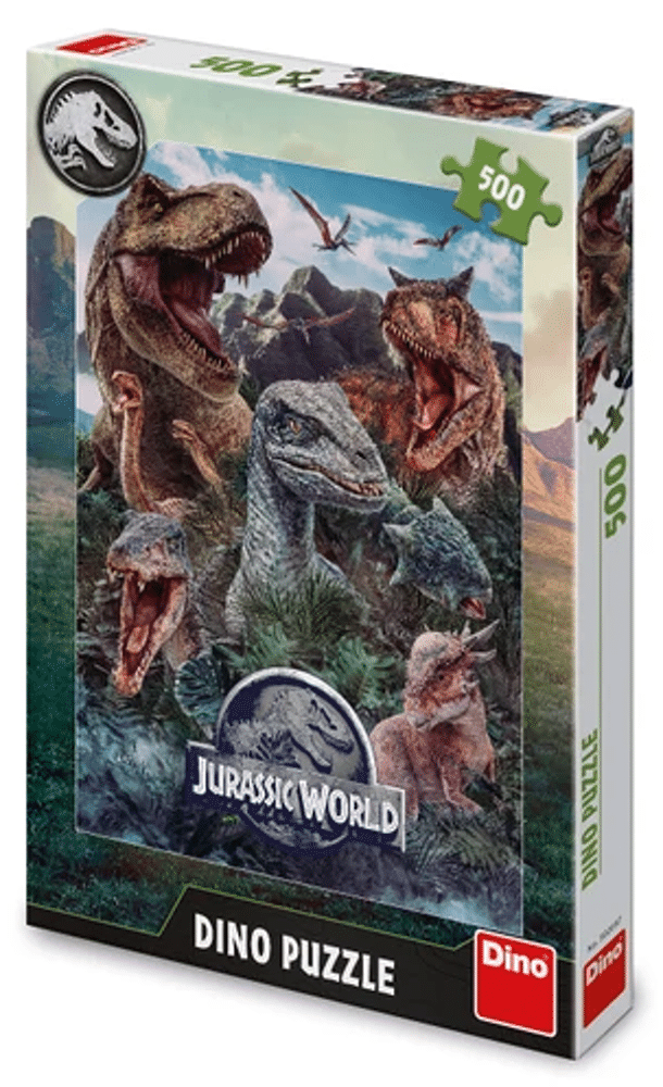 Puzzle di Jurassic World Dinosaurs 500 pezzi