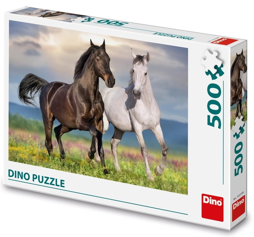 Puzzle di 2 cavalli amorevoli 500 pezzi