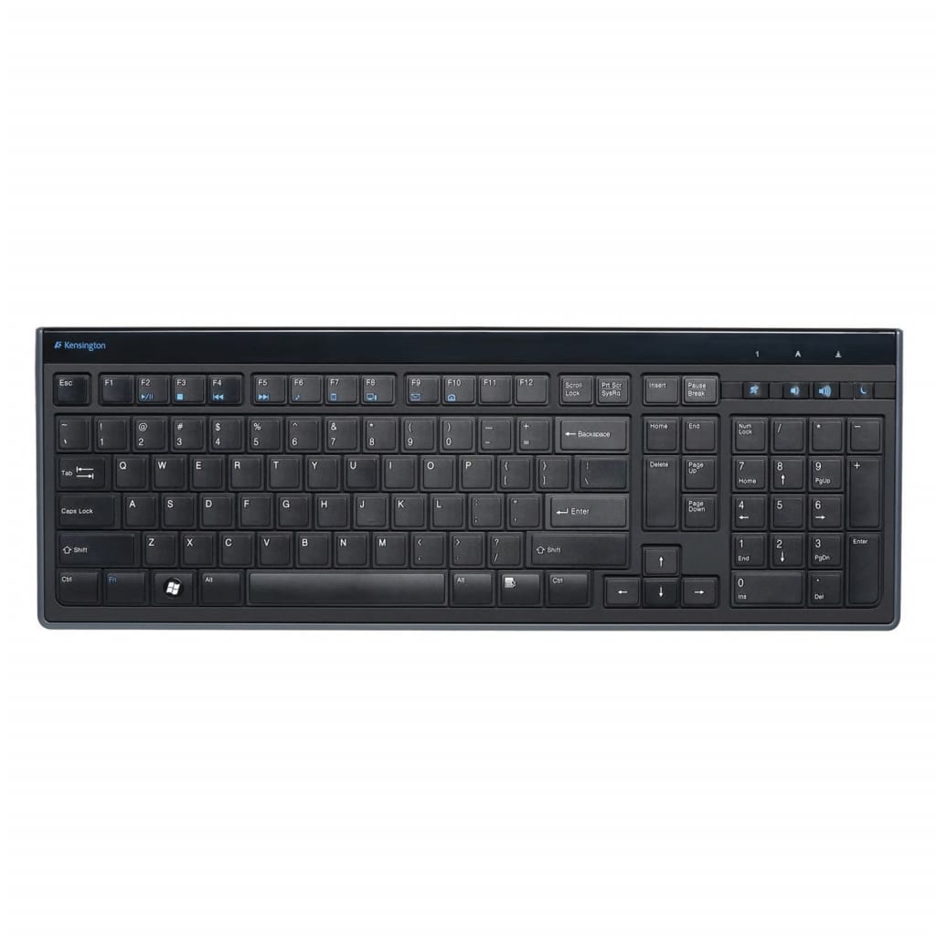 Kensington kensington teclado ajuste de tamaño completo delgado