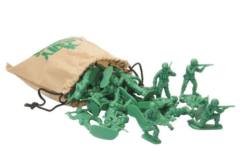 Soldati 15 cm con borsa