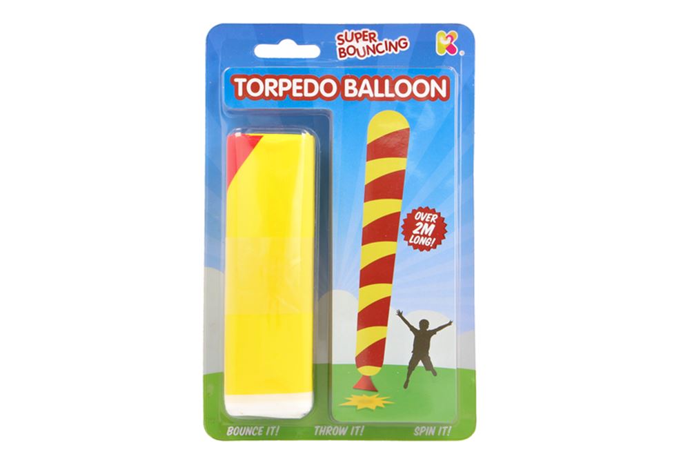Globo torpedo súper rebotante