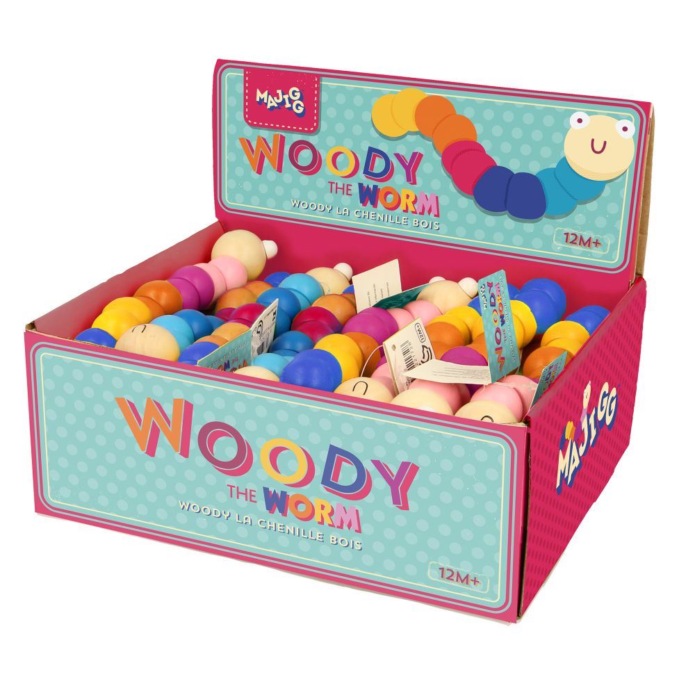 Woody il verme. fsc. 24 pezzi. 2+