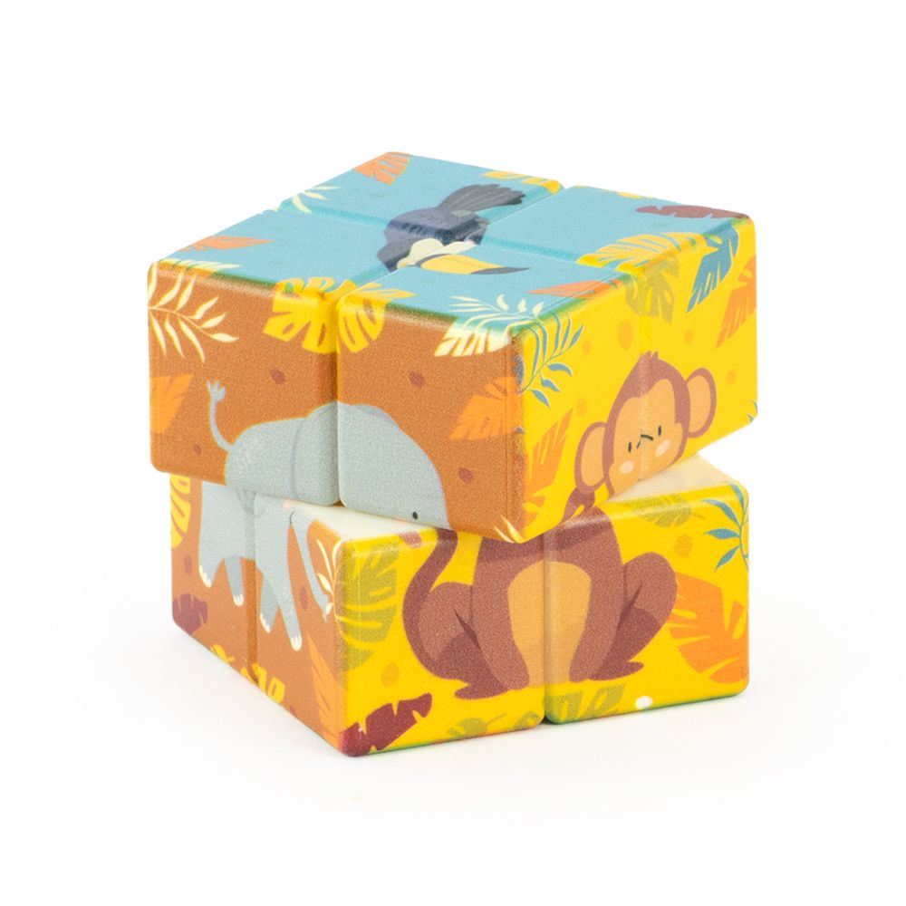 Zoo del cubo magico. 12 pezzi. 3+