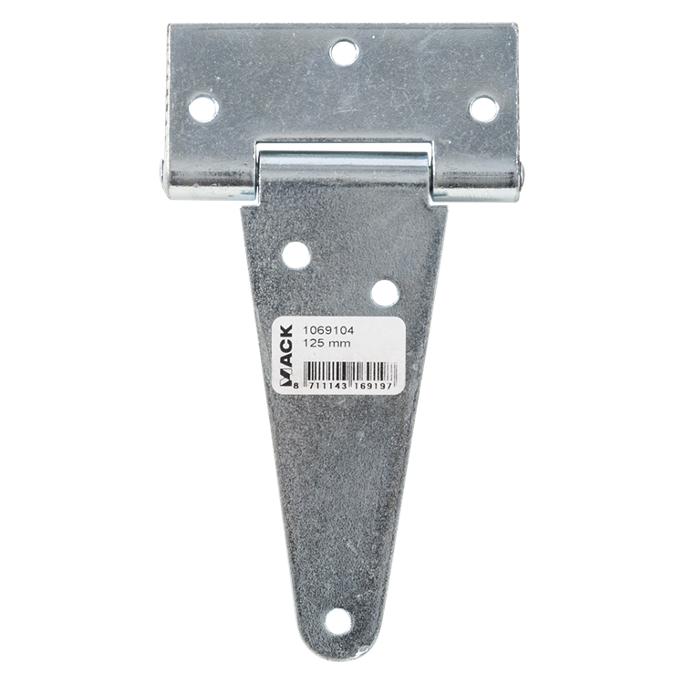 Mack 1069104 - cerniera a croce fortemente zincata 125 mm | 10 pezzi