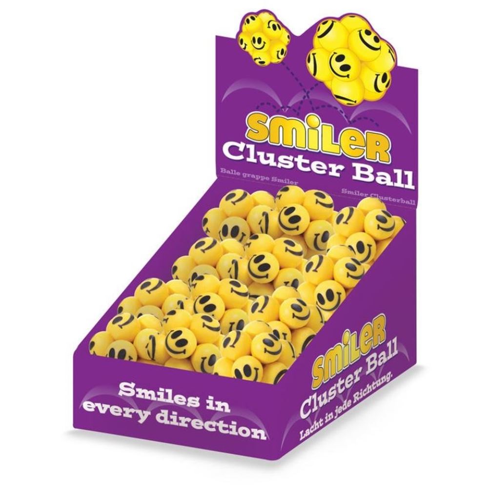 Pelota que rebota sonriente Dsp (24 piezas).