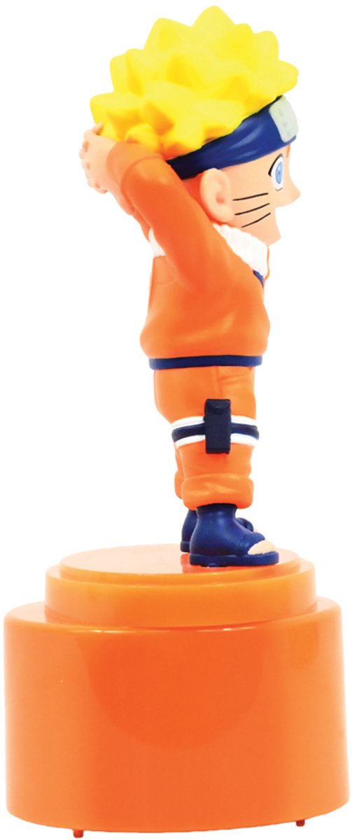Luce notturna 3D Lexibook Naruto con luce bianca morbida