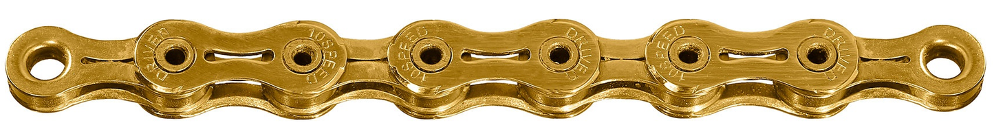 Collana solare a 10 velocità cnrz1z 116 setamenti di stagno-oro