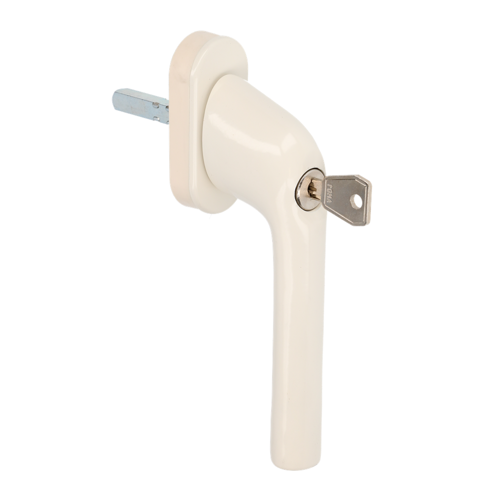 Herraje de seguridad para ventana Ami 822 7x32 blanco9010 ovalado - 425658