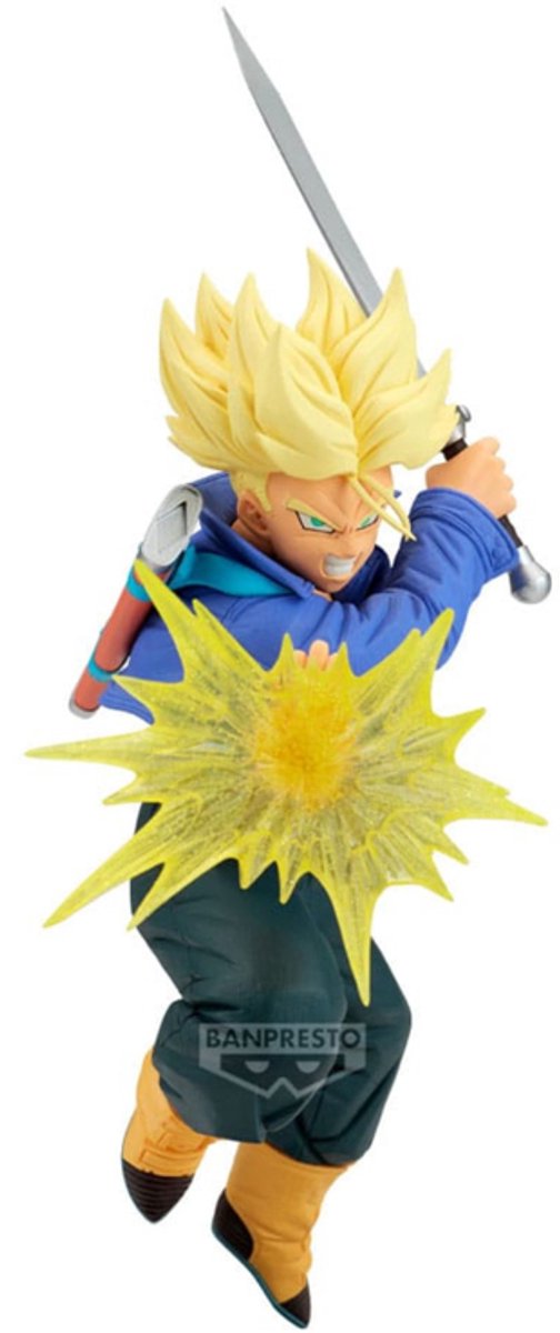 Banpresto dragon ball z gxmateria statua in pvc tronchi 20 cm