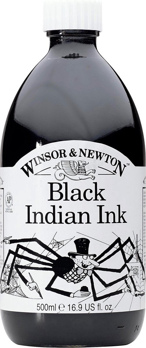 Winsor Newton - tinta hobby - tinta india - negra - 250ml