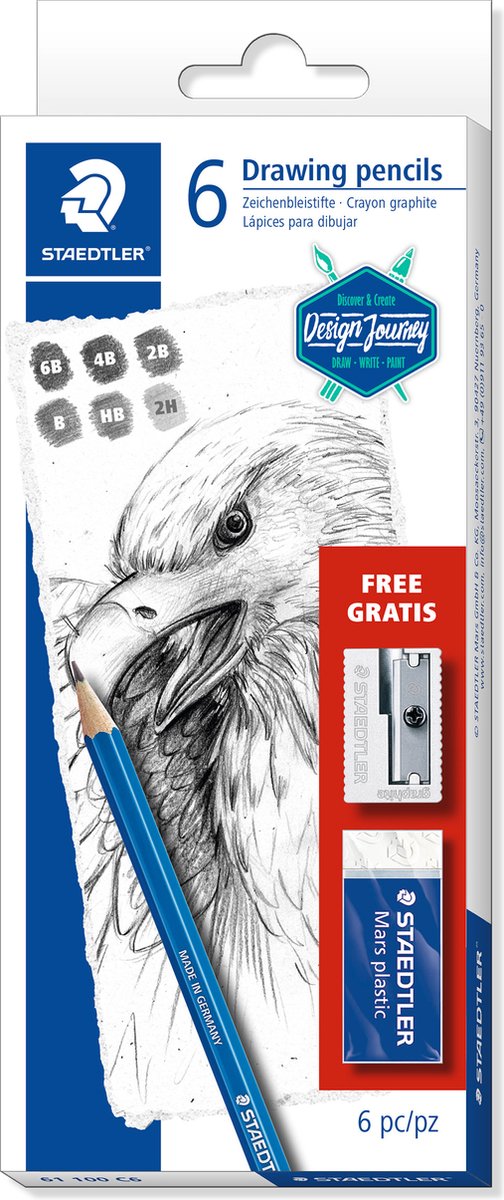 Staedtler promo set mars lumograph lápiz