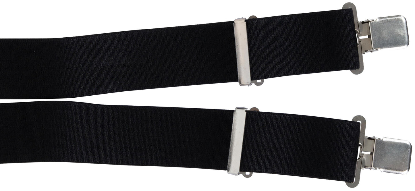 Brempie di pantaloni dei pantaloni Oxford Brace Black Black