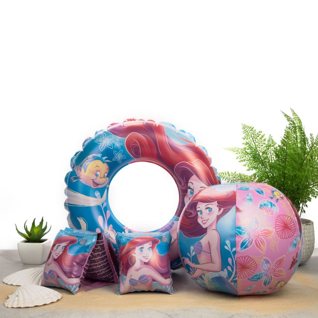Disney Swimming Set (ali, anello e palla) Ariel