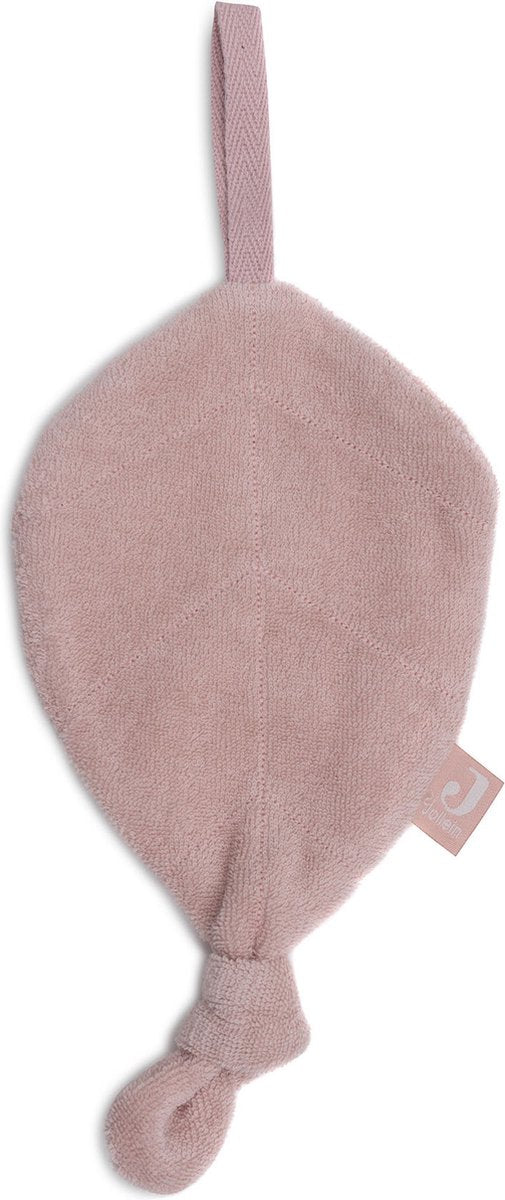 Jollein - Panno ciuccio per bambini in spugna - Peluche ciuccio - cotone - rosa canina