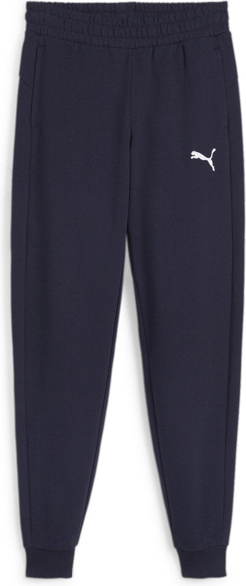 Puma teamgoal casuals pants jr jongens sportbroek - navy- white