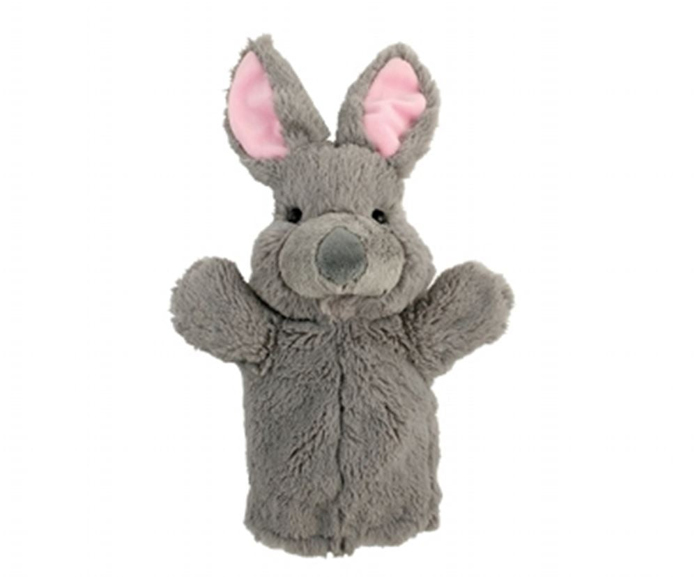 Conejo títere de mano. 25cm