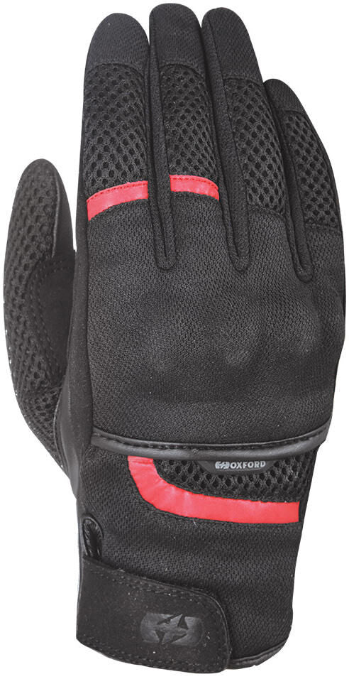 Oxford Glove Brisbane Dimensione dell'aria L 9 Black Red